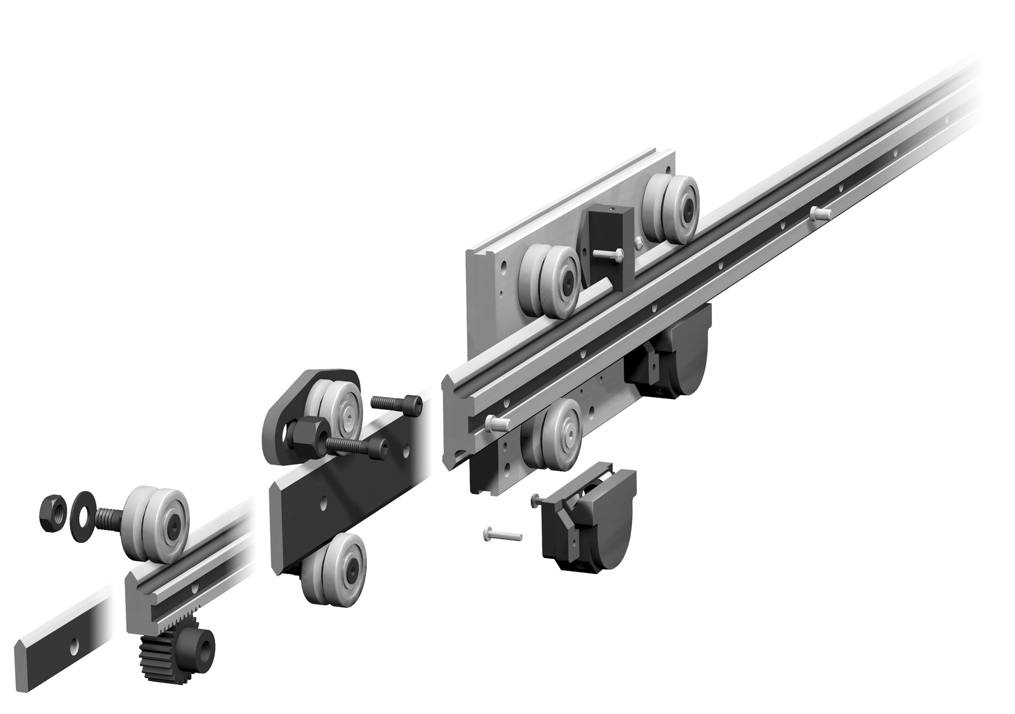 Modulärt och flexibelt byggsystem.
